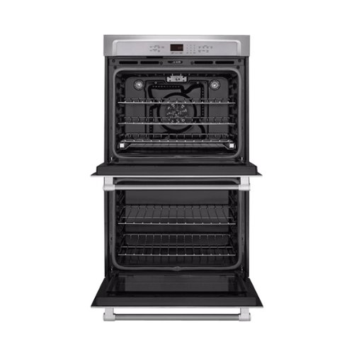 Maytag - 27" Built-In Double Electric Convection Wall Oven - Stainless steel-Front_Standard 