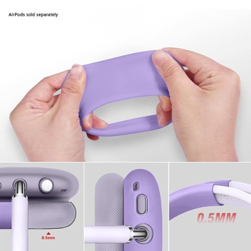 SaharaCase Combo Kit Case for Apple AirPods Max - Purple GLOBAL SHIPPING