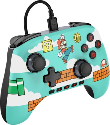 PowerA Advantage Wired Controller for Nintendo Switch 2 Mario Time