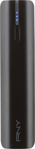  PNY - PowerPack 2600 USB Rechargeable External Battery - Black