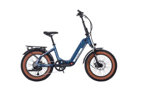 Aventon - Sinch.2 Foldable Ebike w/ 55 miles Max Operating Range and 20 mph Max Speed - One size - Sapphire-Front_Standard 