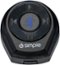 iSimple - BluJax 3.5mm Bluetooth Adapter - Black-Front_Standard 