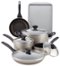 Farberware - 15-Piece Cookware Set - Champagne-Angle_Standard