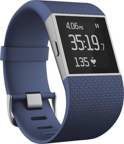  Fitbit - Surge Fitness Watch (Large) - Blue