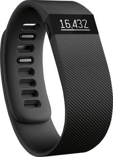  Fitbit - Charge Wireless Activity Tracker (Large) - Black
