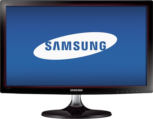  Samsung - 21.5&quot; LED HD Monitor - Red