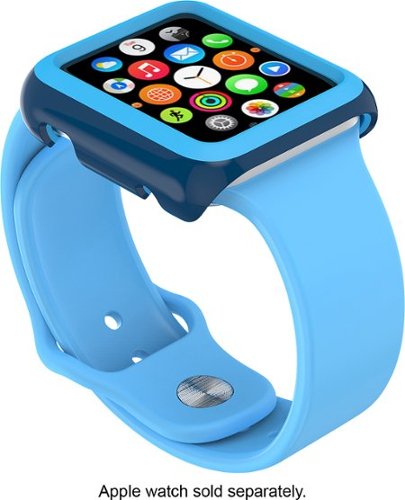  Speck - CandyShell Fit Hard Shell Case for 38mm Apple Watch™ - Deep Sea Blue/Maya Blue