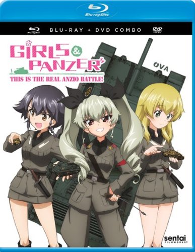  Girls und Panzer: This is the Real Anzio Battle! [Blu-ray/DVD] [2 Discs]