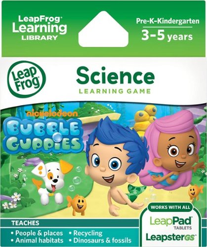  Nickelodeon Bubble Guppies Learning Game for Select LeapFrog Devices - Multi