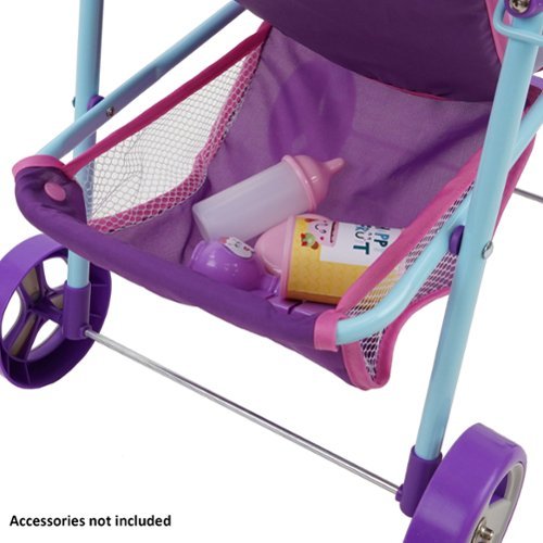 509 Crew 509: Mermaid Doll Stroller W/ Canopy & Cup Holder HOW TO BUY
