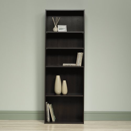  Sauder - Beginnings Collection 5-Shelf Bookcase - Brown