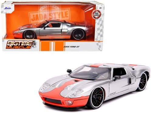 JADATOYS 1/24 BTM 2005 Ford GT ミニカー Amazon.com: Jada Toys Bigtime Muscle 1:24 2005 Ford GT Die