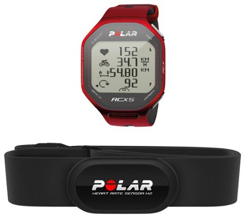  Polar - RCX5 G5 GPS Watch with Heart Rate Monitor - Red