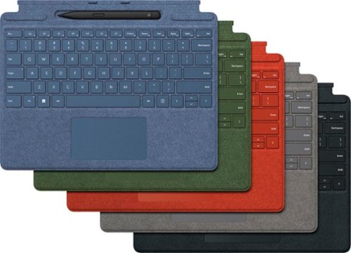 Microsoft Surface Slim Pen 2 and Pro Signature Keyboard for Pro X, 8, 9 - Forest GLOBAL SHIPPING