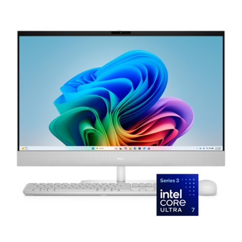 Dell - 27" 2K IPS Touchscreen All-in-One - Intel Core Ultra 7 355 2026 - 32GB Memory - 2TB Storage - Copilot+ PC - Light Ash-Front_Standard 