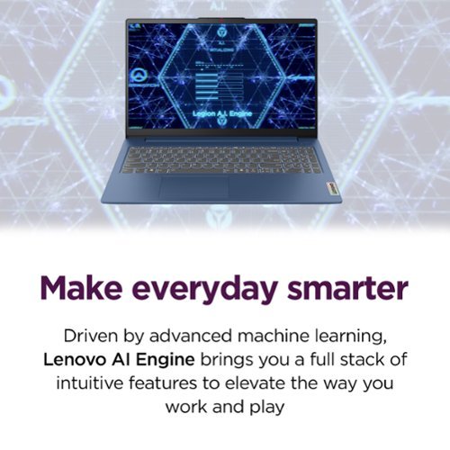 Lenovo IdeaPad Slim 3i 15.6 Full HD Laptop - Intel Processor N150 2024- 8GB Memory - 128GB UFS - Abyss Blue BUY ONLINE