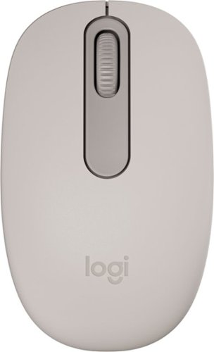 Logitech - M196 Lightweight Bluetooth Wireless Optical Mouse Compact 3-Button Ambidextrous Mouse with Smooth Tracking - Wireless - Sand