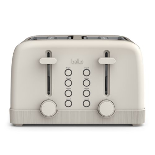 Bella - 4-Slice Toaster - Oatmilk