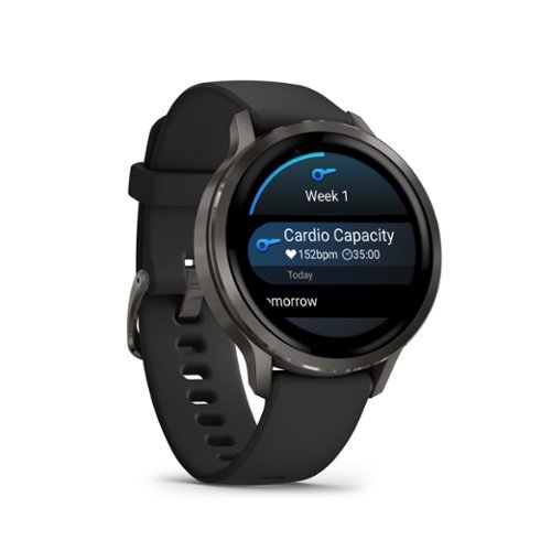 Garmin Venu 4 GPS Smartwatch 41 mm Fiber-reinforced polymer - Slate - (2025) WHERE TO BUY