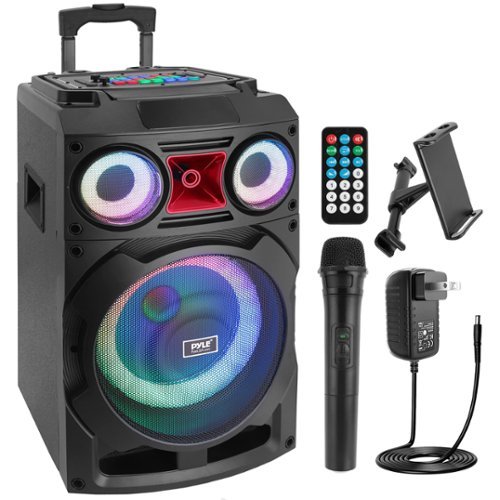 Pyle - Portable Bluetooth PA Speaker System - 800W-Front_Standard 