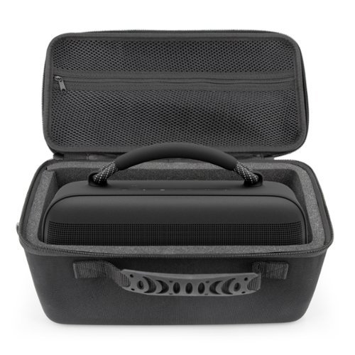 CASEMATIX - Travel Case Fits Bose Soundlink Max Portable Bluetooth Speaker , Impact Resistant Carry Case With Shoulder Strap-Front_Standard 