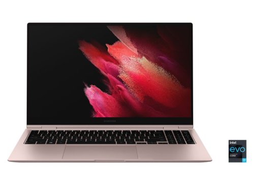 Samsung - Galaxy Book Pro 360 Wi-Fi 15.6" AMOLED Touch Screen  - Intel® Core™ i7-1165G7- 8GB Memory- 512GB SSD-Front_Standard 