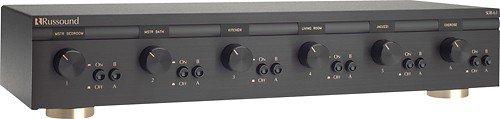 Russound - 6-Pair Speaker Selector - Black