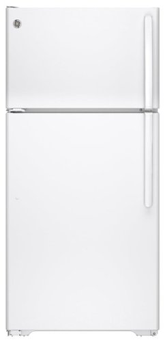  GE - 14.6 Cu. Ft. Top-Freezer Refrigerator