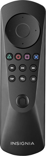  Insignia™ - Media Remote for PlayStation 4 - Black