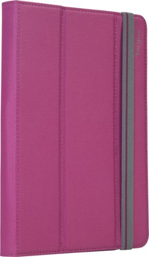  Targus - Fit-N-Grip Case for Most 7-8&quot; Tablets and E-Readers - Fuchsia