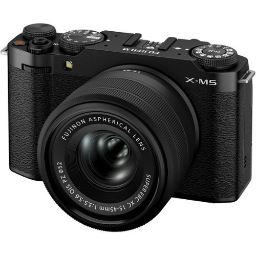 Fujifilm X M5 Mirrorless Camera + XC 15 45mm f/3.5 5.6 OIS PZ Lens