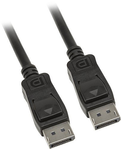  Dynex™ - 6' DisplayPort-to-DisplayPort Cable - Black