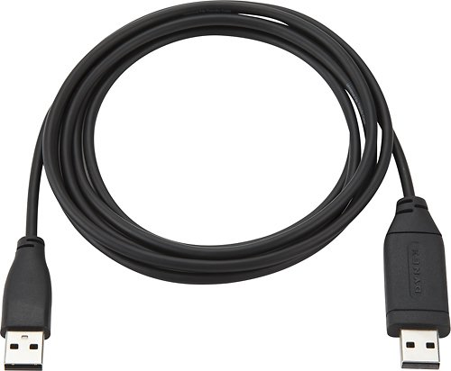  Dynex™ - 6' USB 2.0 Transfer Cable - Black