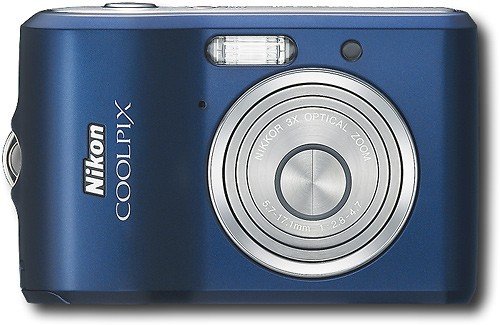  Nikon - Coolpix 8.0-Megapixel Digital Camera - Blue