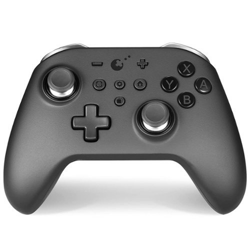 Gulikit - KingKong 2 Pro Wireless Controller for Nintendo Switch with AI Leaning Function, No Stick Drift - Black-Front_Standard 