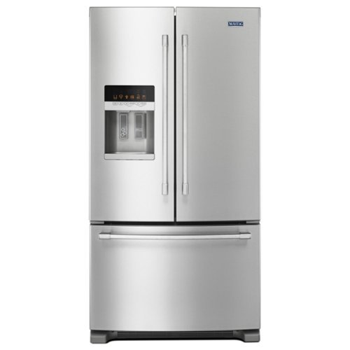 Maytag - 24.7 Cu. Ft. French Door Refrigerator - Stainless Steel