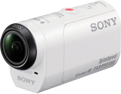  Sony - AZ1V HD Mini Action Cam - White