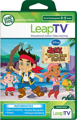  LeapFrog - LeapTV Disney Jack and the Never Land Pirates Video Game - Multi