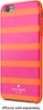 kate spade new york - Kinetic Stripe Hybrid Hard Shell Case for Apple® iPhone® 6 Plus - Pink/Orange-Front_Standard