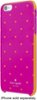 kate spade new york - Larabee Dot Hybrid Hard Shell Case for Apple® iPhone® 6 Plus - Pink/Orange-Front_Standard