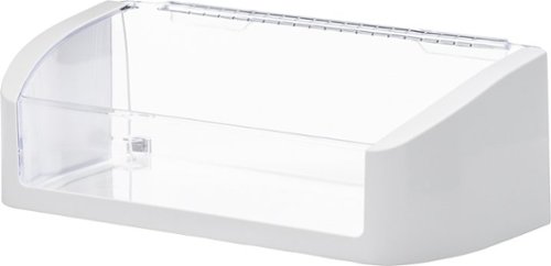  Gallery Custom-Flex Bin for Select Frigidaire Gallery Refrigerators (Large) - White