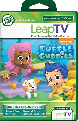  LeapFrog - LeapTV Nickelodeon Bubble Guppies Video Game - Multi