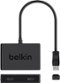 Belkin - DisplayPort-to-Dual-HDMI Adapter - Black-Front_Standard