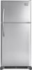 Frigidaire - 18.3 Cu. Ft. Frost-Free Custom-Flex Top-Freezer Refrigerator - Stainless Steel-Front_Standard