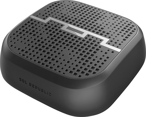  SOL REPUBLIC - PUNK Indoor/Outdoor Wireless Bluetooth Speaker - Black