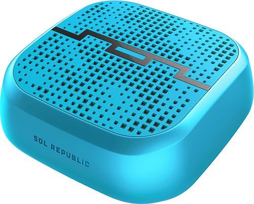  SOL REPUBLIC - PUNK Indoor/Outdoor Wireless Bluetooth Speaker - Horizon Blue