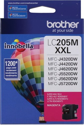 Brother - LC205M XXL Super High-Yield Ink Cartridge - Magenta