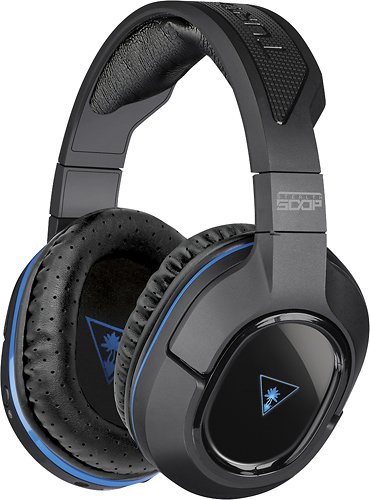  Turtle Beach - Ear Force Stealth 500P Wireless DTS Gaming Headset for PlayStation 3 and PlayStation 4 - Black