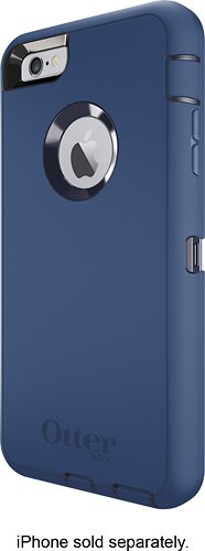  Otterbox - Defender Series Case with Holster for Apple® iPhone® 6 Plus - Admiral Blue