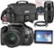 Canon - Rebel T3i DSLR Camera with EF-S 18-55mm f/3.5-5.6 IS and EF 75-300mm f/4-5.6 III Lenses - Black-Front_Standard